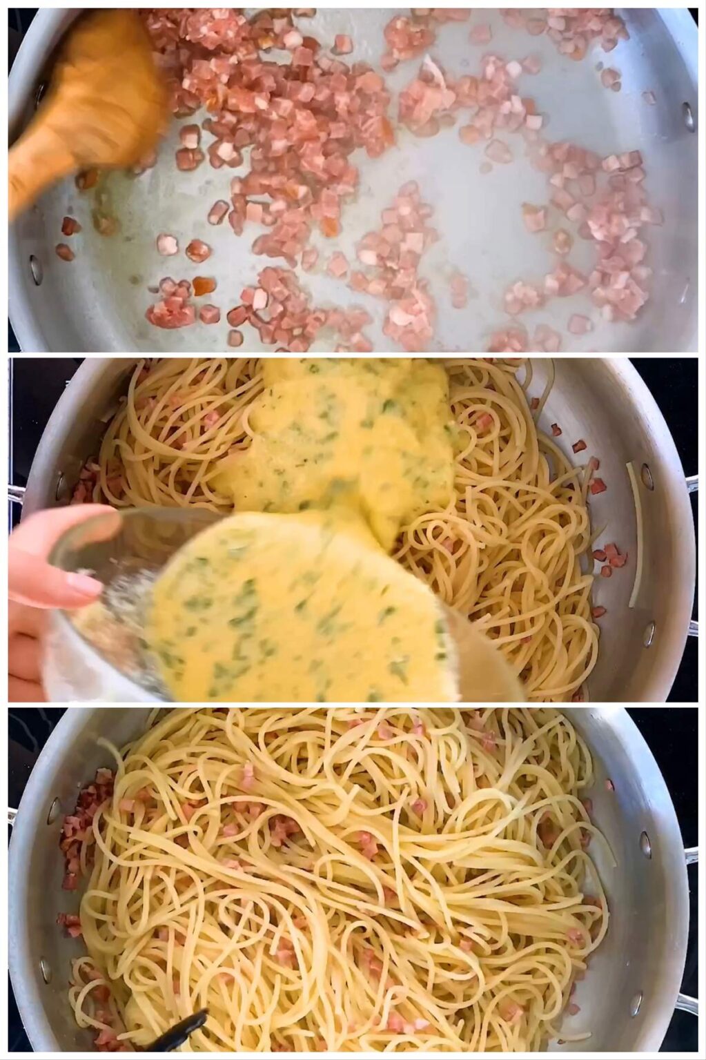 Spaghetti Carbonara Rezept: Den Klassiker ganz einfach selbst gemacht! Spaghetti Carbonara Rezept: Den Klassiker ganz einfach selbst gemacht!