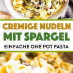 Nudeln mit Spargel Pin