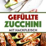 Gefüllte Zucchini Bild Pin