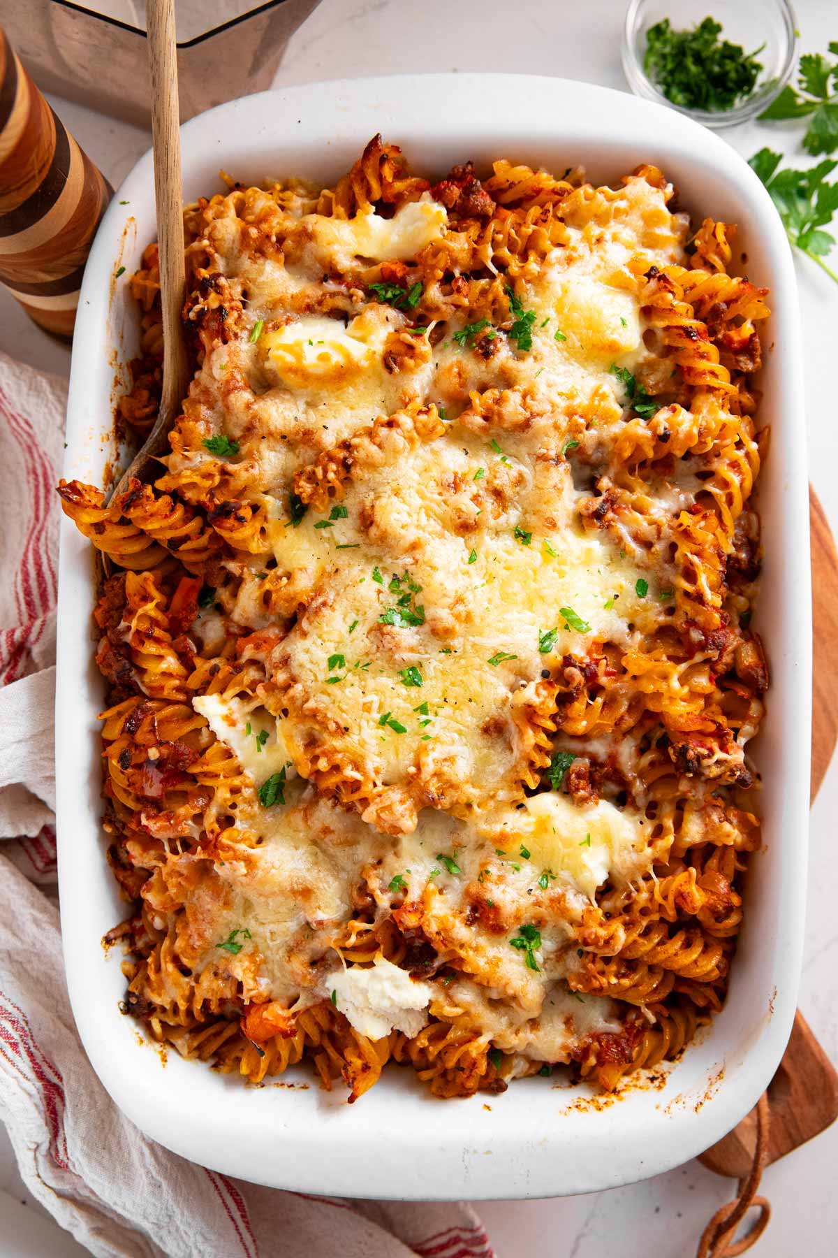 Nudelauflauf mit Hackfleisch Rezept - AlltagsKitchen